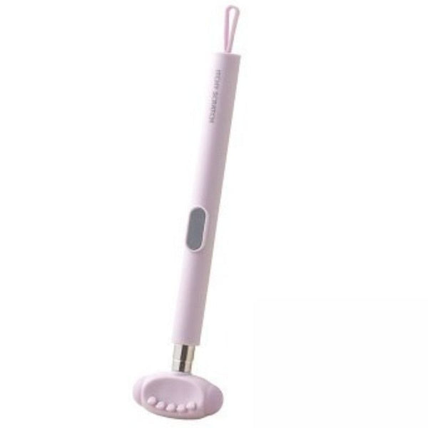 Retractable Double-Sided Back Scratcher & Massage Hammer (Purple)
