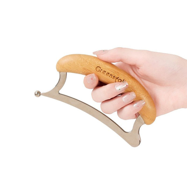 Bamboo Wood Handle Fascia Release Tool for Body Comfort