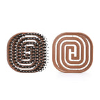 High Crown Volume Hollow Mosquito Coil Comb