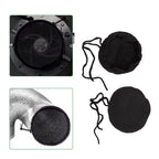 2 PCS Grow Tents Vent Cover Dust Insect Proof Filter Ventilation Cover Vent Mesh Hood for Duct System 14cm/5.5in