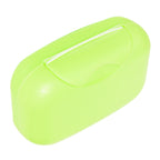 Travel Soap Container Waterproof Portable Bar Soap Case Holder Leakproof Soap Box for Home Hotel Green