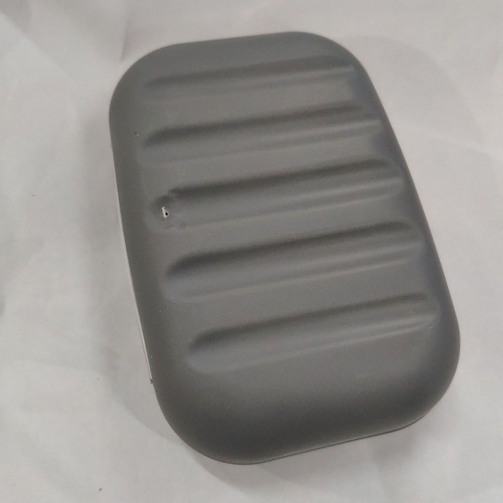 Soap Container Waterproof Washable Grey Portable Soap Case with Lock for Home Ourdoor Travelling
