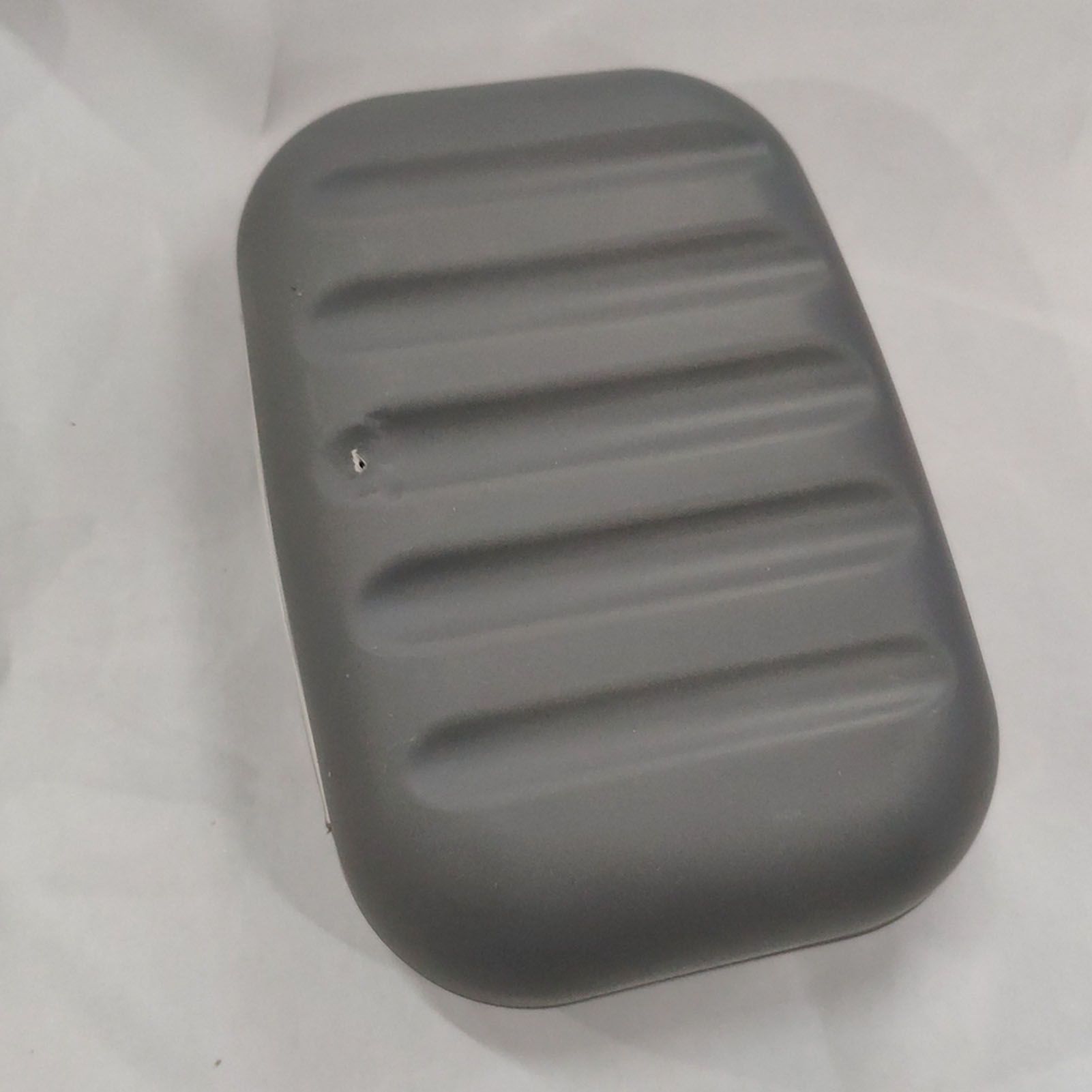 Soap Container Waterproof Washable Grey Portable Soap Case with Lock for Home Ourdoor Travelling