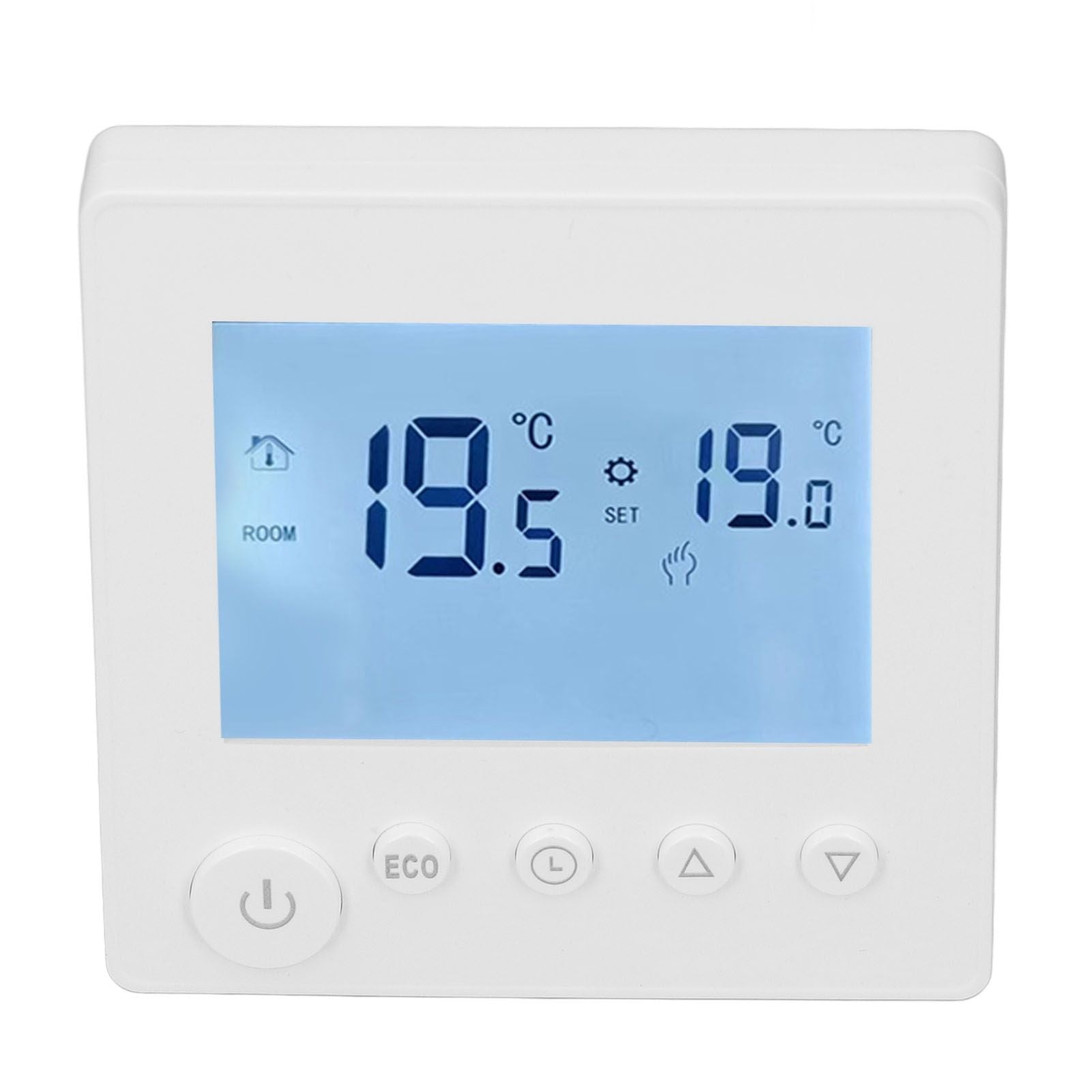 3A Water Heating Thermostat with LCD ABS Intelligent Temperature Controller for Home 95‑240V