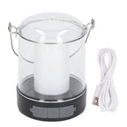 LED Camping Lantern 3 Modes 360° Luminous Rechargeable Waterproof Portable Camping Lights with Hook for Outdoor Garden