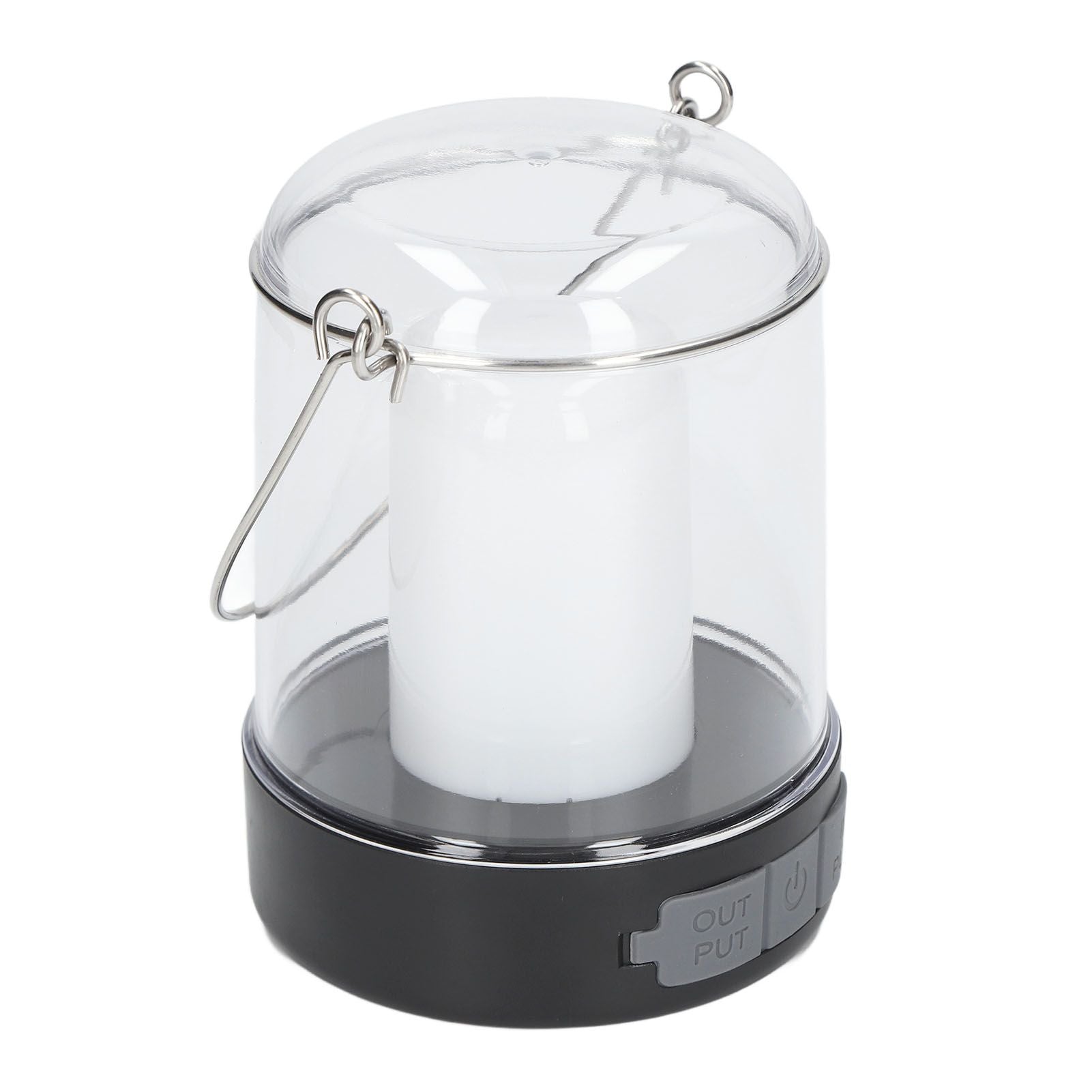 LED Camping Lantern 3 Modes 360° Luminous Rechargeable Waterproof Portable Camping Lights with Hook for Outdoor Garden