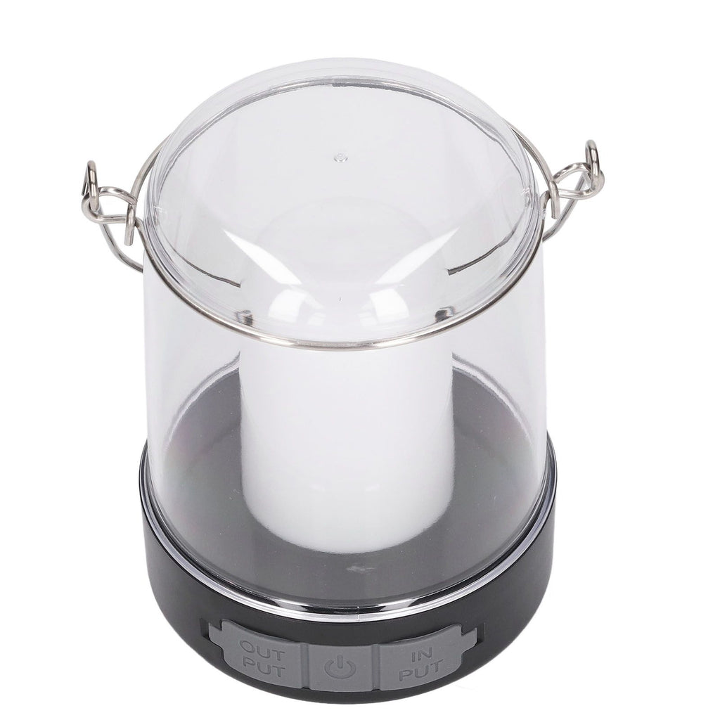 LED Camping Lantern 3 Modes 360° Luminous Rechargeable Waterproof Portable Camping Lights with Hook for Outdoor Garden