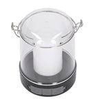LED Camping Lantern 3 Modes 360° Luminous Rechargeable Waterproof Portable Camping Lights with Hook for Outdoor Garden