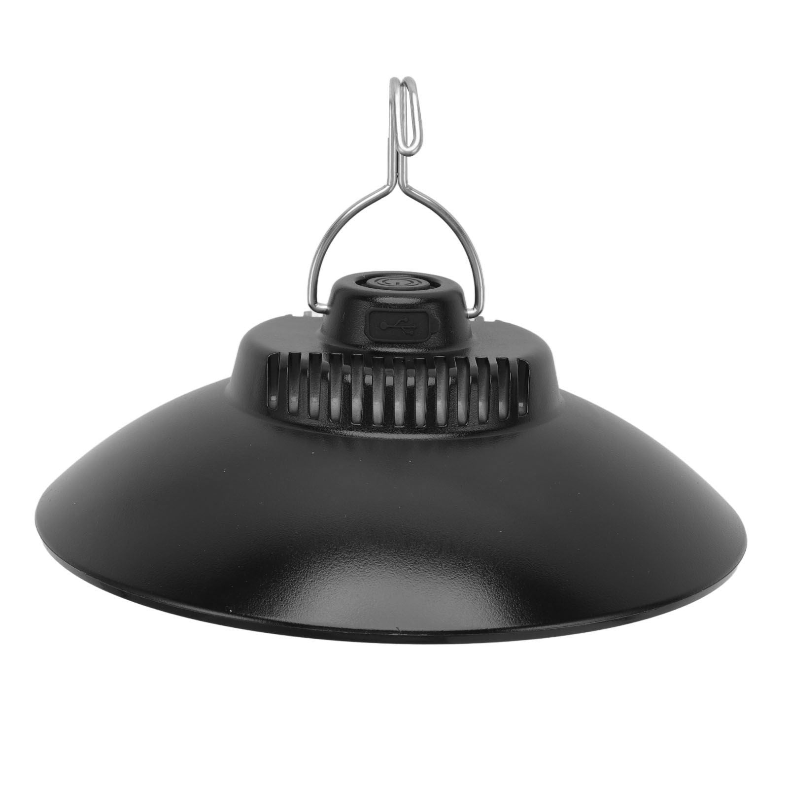 LED Tent Light USB Rechargeable 2 Modes Portable LED Camping Lantern with Hook for Outdoor Emergency Power Failure