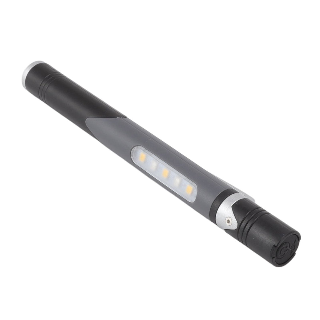 Pen Flashlight USB Charge 3 Light Sources LED Chip Clip Design Widely Used Pen Light Flashlight for Repair Hospital Black