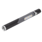 Pen Flashlight USB Charge 3 Light Sources LED Chip Clip Design Widely Used Pen Light Flashlight for Repair Hospital Black