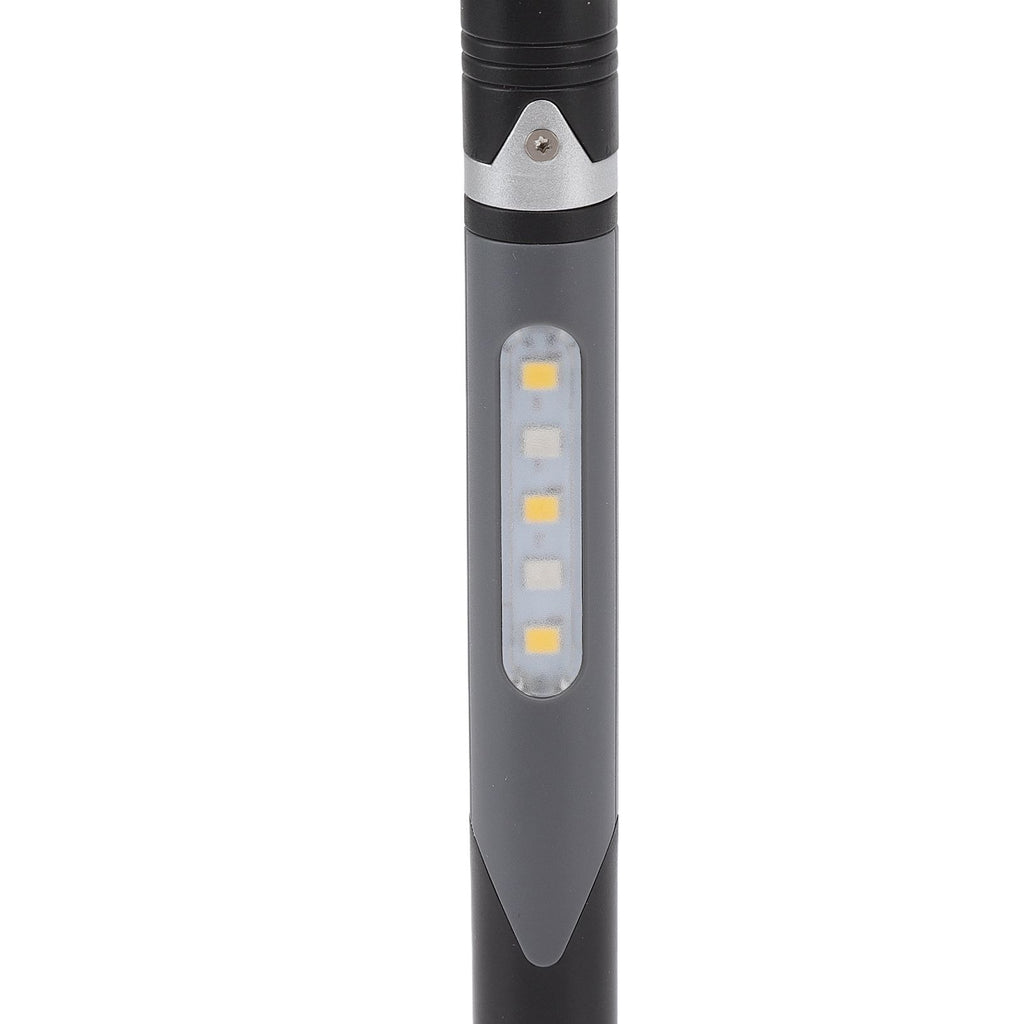 Pen Flashlight USB Charge 3 Light Sources LED Chip Clip Design Widely Used Pen Light Flashlight for Repair Hospital Black