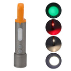 LED Flashlight High Brightness Zoomable Portable COB Rechargeable Work Lights for Outdoor Camping Maintenance
