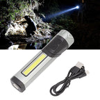Magnetic Flashlight 7 Gears Rotatable Foldable Rechargeable High Brightness LED COB Work Light for Camping Repairing