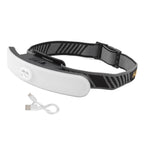 LED Headlamp USB Charge 1000LM Dimmable Sealed Design Adjustable Angle Head Flashlight for Camping Cycling Fishing