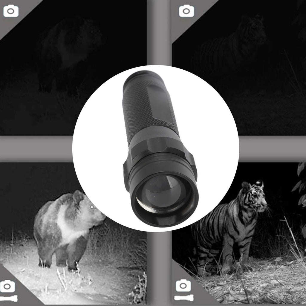 940nm IR Flashlight Night Vision Adjustment Focus Portable Flashlight for Hunting Outdoor Adventure Camping