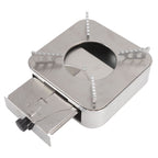 Alcohol Stove Stainless Steel Silver One Piece Design Drawer Structure Spirit Burner for Home Hiking