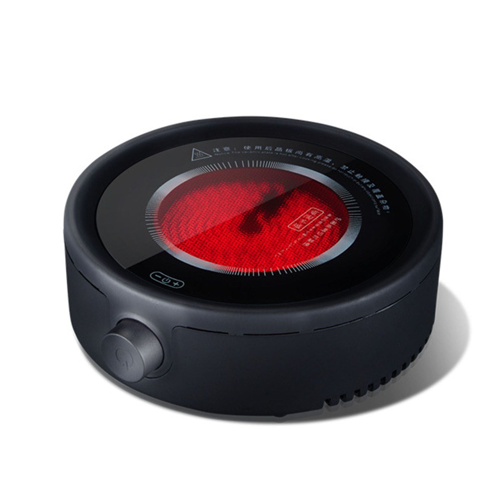 Silent Electric Tea Stove Small Ceramic Hot Plate for Boiling Water Making Coffee Knob Adjustment CN Plug