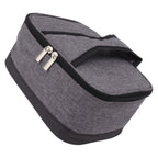 USB Heating Insulation Bag Portable Electric Heating Food Container Constant Temperature Heating Bag for Outdoor Light Gray