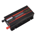 1000W Power Inverter Universal Dual Voltage 12V 24V‑220V Car Solar Power Inverter with LCD Display