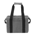 Camping Cooler Bag Leakproof Foldable Fresh Picnic Thermal Insulation Bag for Travel Work School Grey Small Size 10L