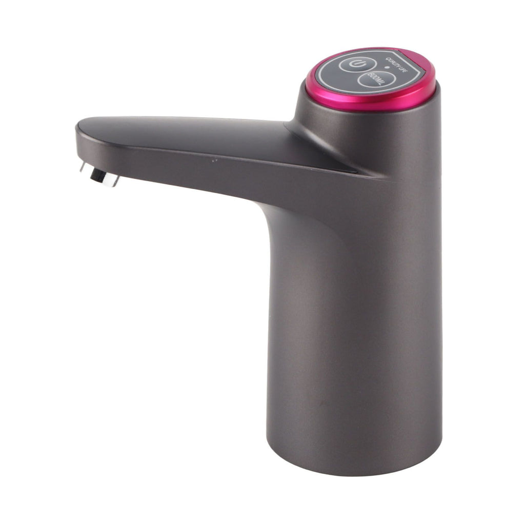 Automatic Water Dispenser USB Electric Water Bottle Pump for Camping Household Black Bulit in Battery
