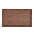Black Walnut Tray Simple Fashion Serving Tray Serve Tea Fruit Cheese Wine Or Meals Small Rectangle