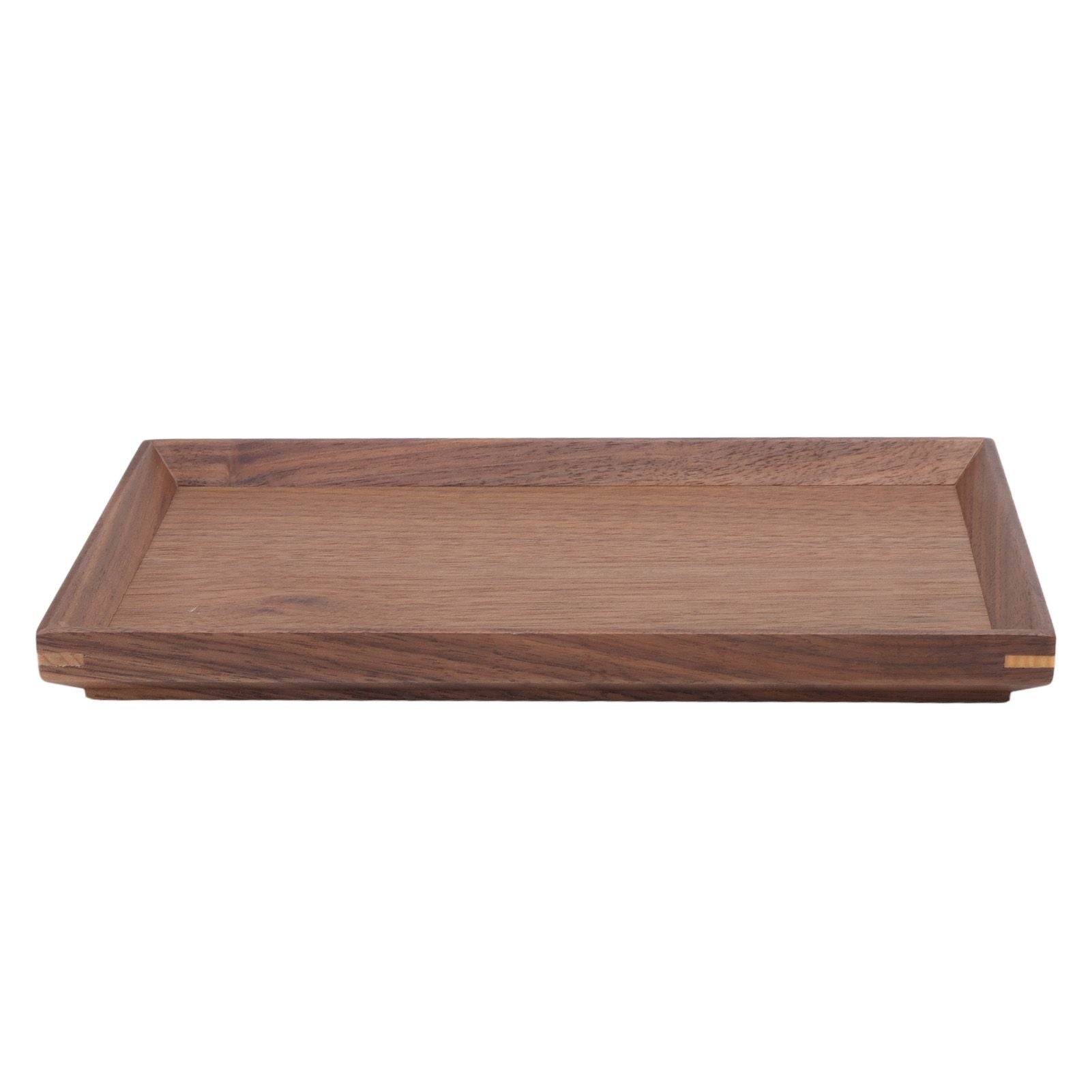 Black Walnut Tray Simple Fashion Serving Tray Serve Tea Fruit Cheese Wine Or Meals Small Rectangle