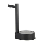 Cordless Water Bottle Pump Detachable Automatic Water Dispenser Portable Water Pump Dispenser for Home Kitchen Office Black