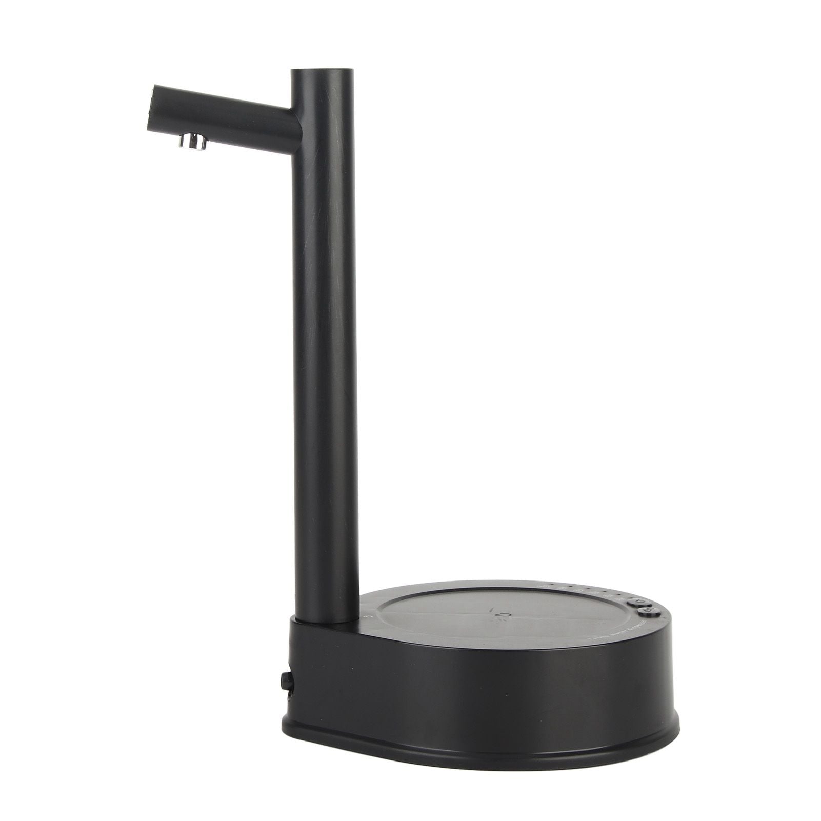 Cordless Water Bottle Pump Detachable Automatic Water Dispenser Portable Water Pump Dispenser for Home Kitchen Office Black