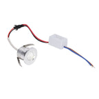 Mini Recessed COB Spotlight Stable Heat Dissipation LED Recessed Ceiling Spotlight 3W Silver Lamp Body AC85‑265V Natural Light 4000K