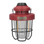 Camping Lantern Retro USB Charging 3 Light Modes IPX4 Waterproof Camping Lights for Outdoor Red
