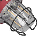 Camping Lantern Retro USB Charging 3 Light Modes IPX4 Waterproof Camping Lights for Outdoor Red