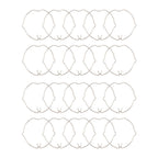 20PCS MR16 Downlight Retaining Spring Clips Smooth Surface Exquisite Craftsmanship for Spotlight