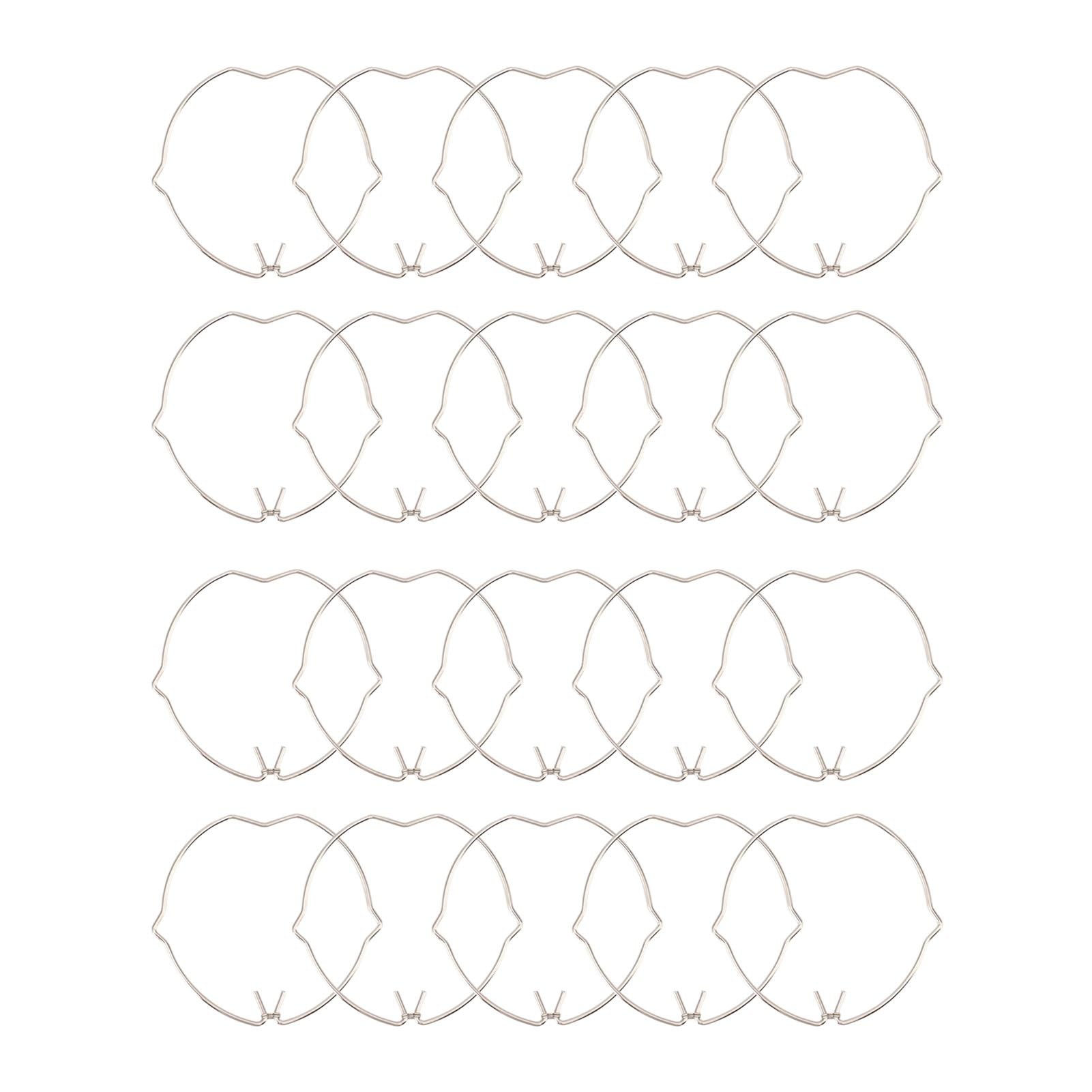 20PCS MR16 Downlight Retaining Spring Clips Smooth Surface Exquisite Craftsmanship for Spotlight