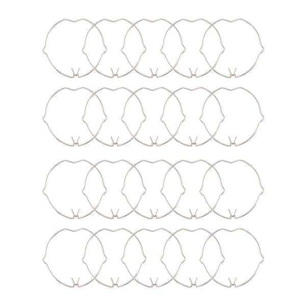 20PCS MR16 Downlight Retaining Spring Clips Smooth Surface Exquisite Craftsmanship for Spotlight