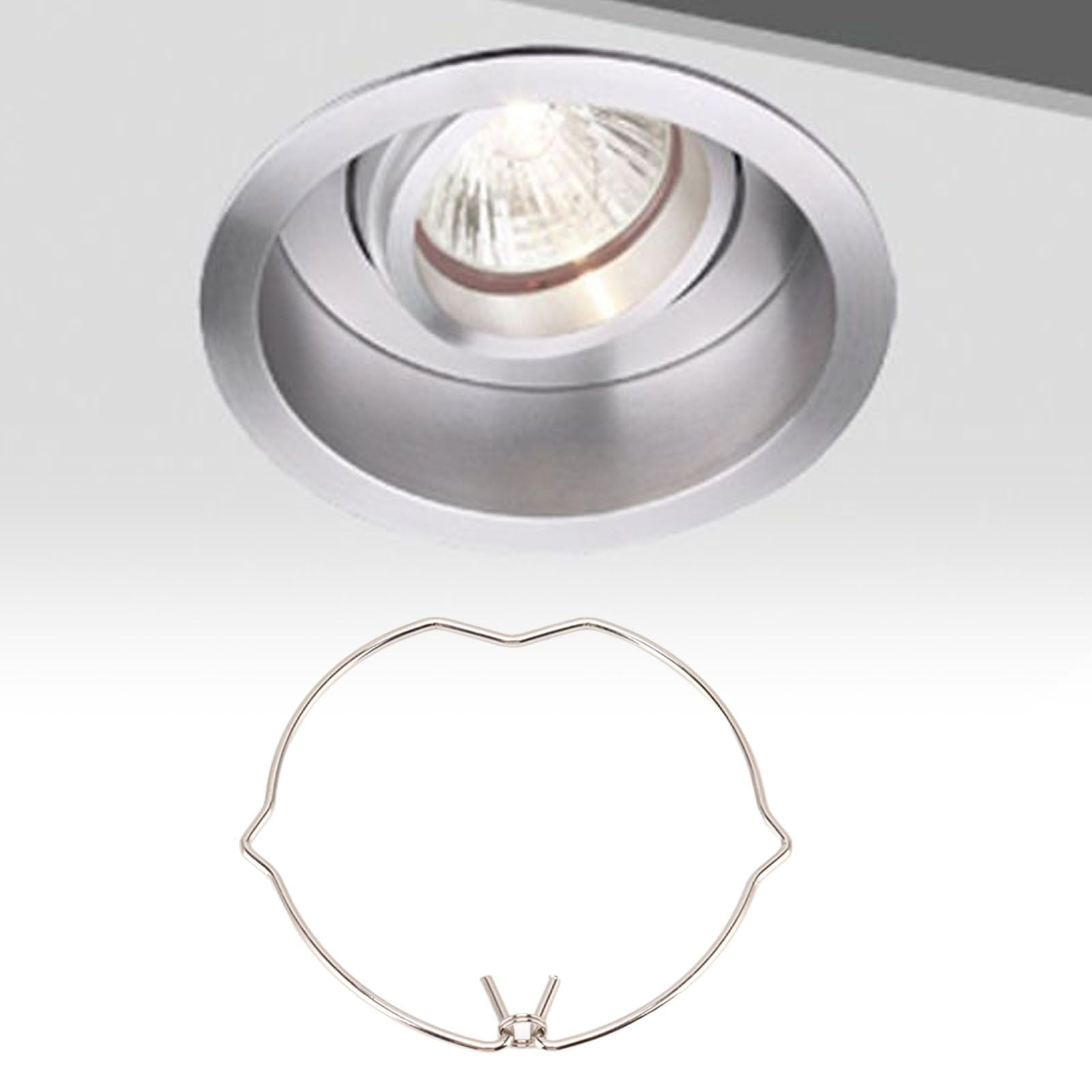 20PCS MR16 Downlight Retaining Spring Clips Smooth Surface Exquisite Craftsmanship for Spotlight