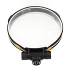 Rechargeable Head Lamps with 6 Gear Rotary Zoom Waterproof Headlight for Adventure Hiking