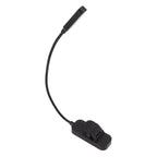 Book Light USB Rechargeable Blocking Reading Clip On Lamp 3 Brightness Stepless Dimming 8 LED Eye Care Sleep Aid Black