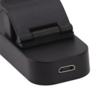 Book Light USB Rechargeable Blocking Reading Clip On Lamp 3 Brightness Stepless Dimming 8 LED Eye Care Sleep Aid Black