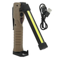 7 Modes Folding LED COB Work Light Type C Foldable Magnetic Emergency Flashlight for Maintenance 1200mAh