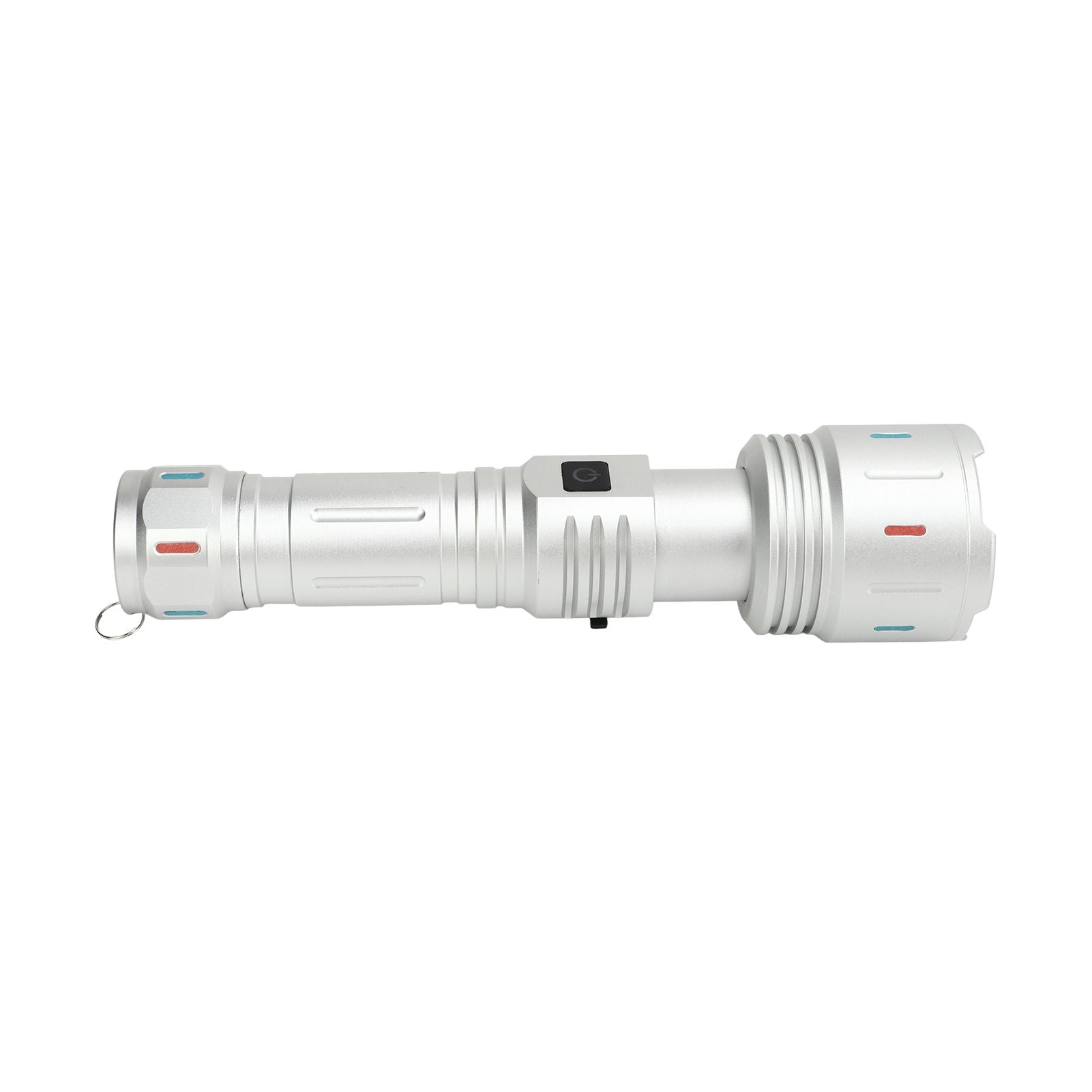 LED Flashlight 10000 Luminous Flux 5 Modes USB Type C Charge Waterproof Camping Flashlight for Hiking Travel Emergency