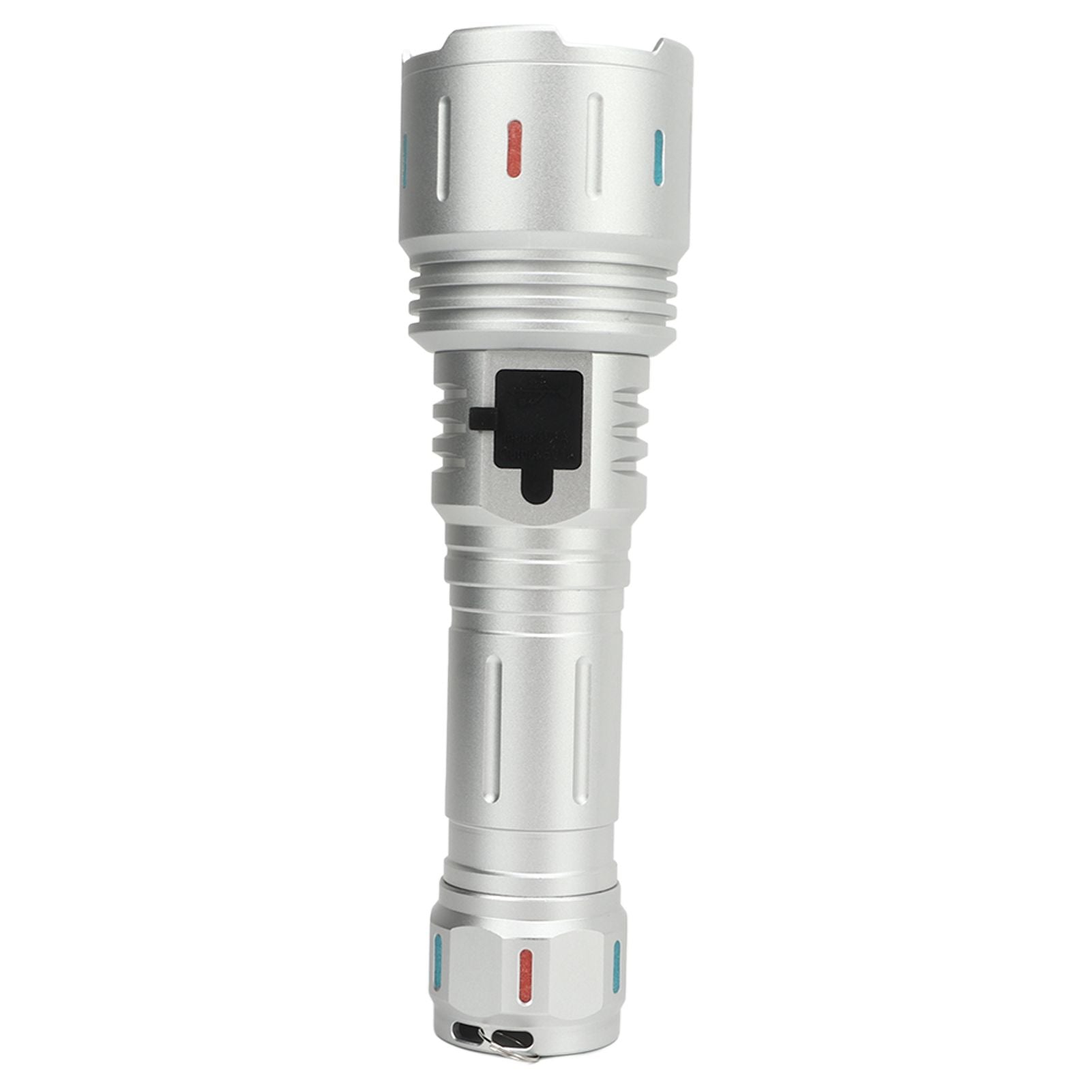 LED Flashlight 10000 Luminous Flux 5 Modes USB Type C Charge Waterproof Camping Flashlight for Hiking Travel Emergency