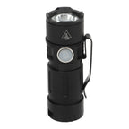 800LM Mini Flashlight Small Pocket EDC Light USB Rechargeable Keychain Light for Night Searching