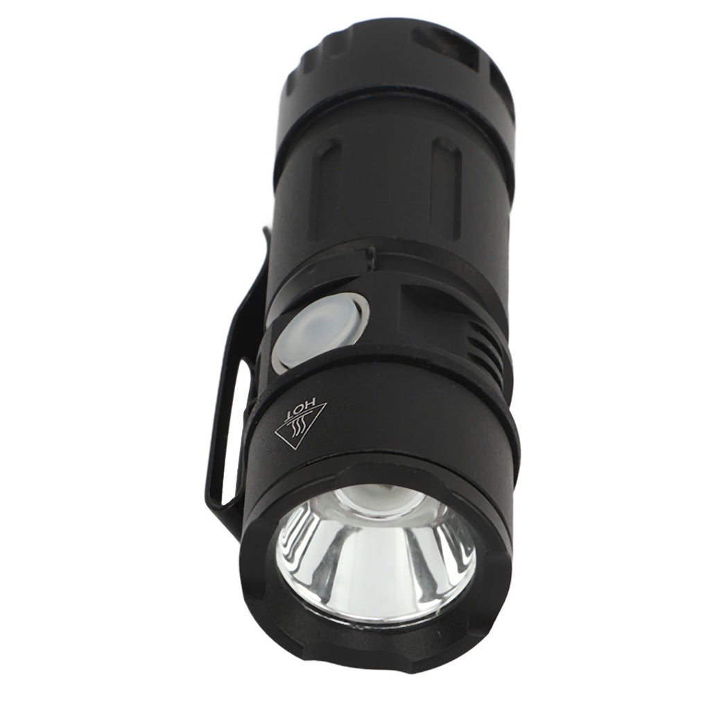 800LM Mini Flashlight Small Pocket EDC Light USB Rechargeable Keychain Light for Night Searching