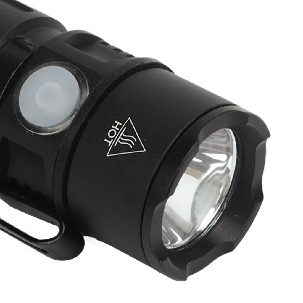 800LM Mini Flashlight Small Pocket EDC Light USB Rechargeable Keychain Light for Night Searching