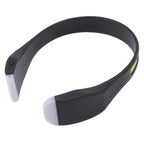 COB Head Torch Rechargeable LED Headlamp 2000lm Super Bright Lightweight 4 Modes for Running Camping Emergency Black
