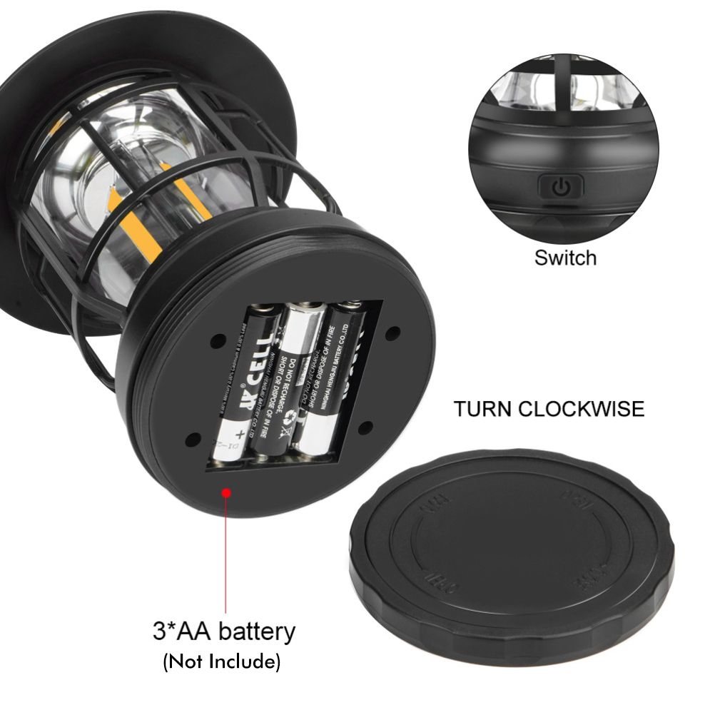 Portable Retro Lamp Outdoor Lighting Battery Charging Lamp Camping Super Bright LED Camping Retro Horse Lamp