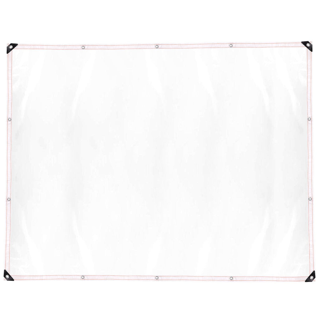 Transparent Rain Tarp Thickened PE Garden Plants Rain Shelter Cover for Courtyard Balcony