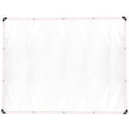 Transparent Rain Tarp Thickened PE Garden Plants Rain Shelter Cover for Courtyard Balcony